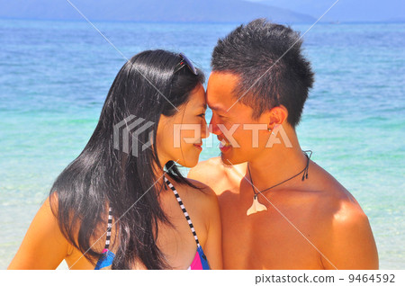 在海灘的夫婦 在海灘的夫婦 9464592