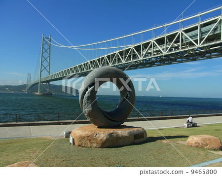 Akashi Bridge from Maiko Park 9465800