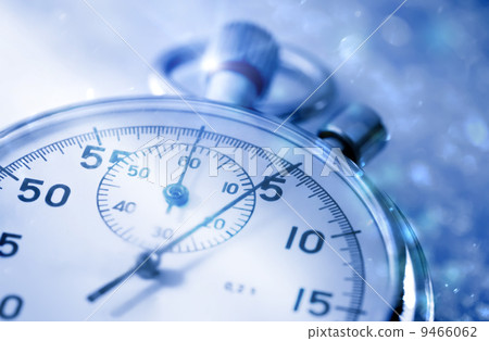Stopwatch on snow Stopwatch on snow 9466062