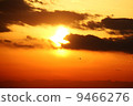 Airplane at sunset 9466276