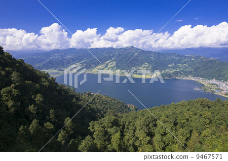 From world peace · pagoda to Lake Fewa · Pokhara 9467571