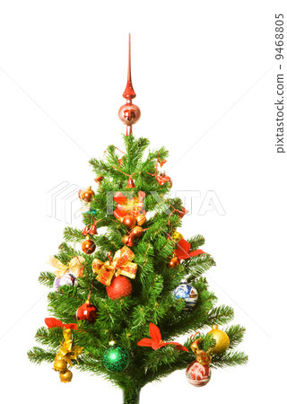 Decorated Christmas-tree 9468805