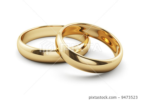 golden rings isolated golden rings isolated 9473523
