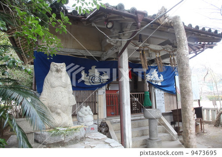 在中田町的神島神社德島神島神社神社神上大神 9473695