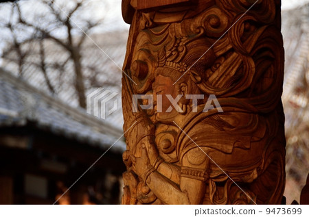 大阪Kendokuji雕塑 9473699