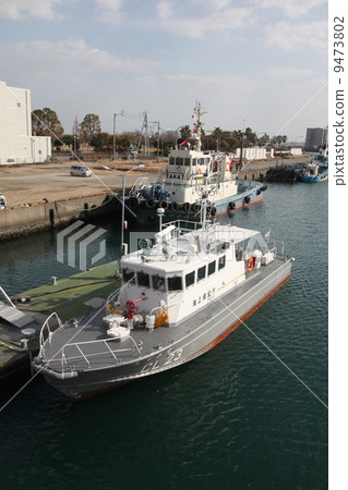 巡邏艇掃CL23德島海岸警衛隊安全部巡邏艇 巡邏艇掃CL23德島海岸警衛隊安全部巡邏艇 9473802