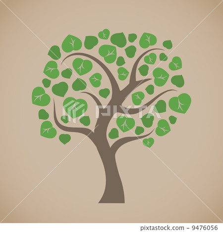 Simple vector tree 9476056