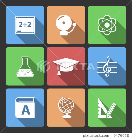 Iconset for educational app 9476058
