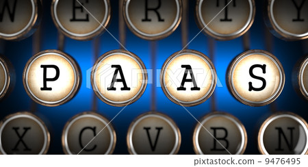 PAAS on Old Typewriter's Keys. PAAS on Old Typewriter's Keys. 9476495