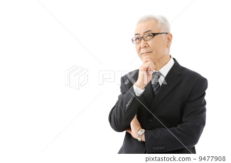 Business · Senior male · suffer 9477908