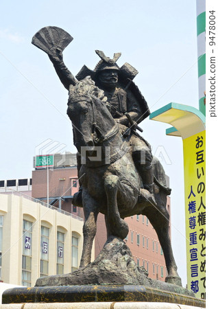 熊谷直人的騎馬雕像（JR熊谷車站北口/ ita玉縣熊谷市） 9478004