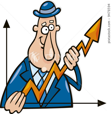 Man with graph 9478594