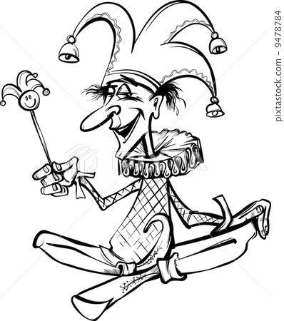 jester or joker cartoon illustration jester or joker cartoon illustration 9478784