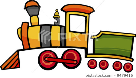 cartoon train or locomotive cartoon train or locomotive 9479416