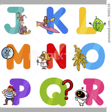 Education Cartoon Alphabet Letters for Kids 9480138