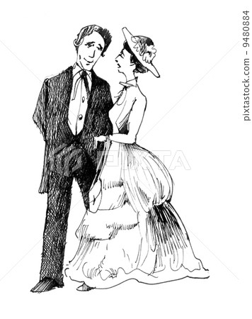 vintage couple 9480884
