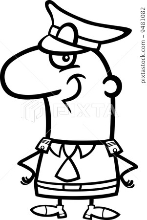 policeman cartoon illustration policeman cartoon illustration 9481082