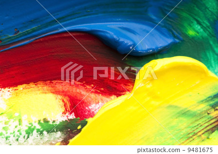 mixing paints. background 9481675