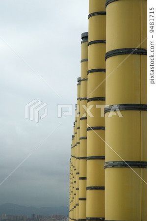 Barcelona - Olympic park telecommunications tower designed by Sa 9481715