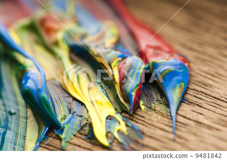 mixing paints. background 9481842