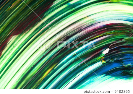 paints on the white paper 9482865