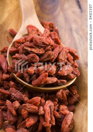 Red dried goji berries Red dried goji berries 9483397