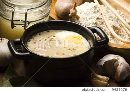 Traditional Polish White Borscht For Easter 9483676