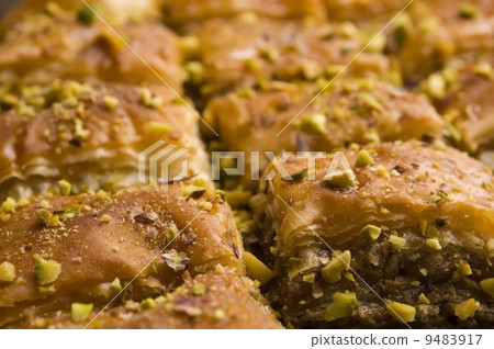 Baklava - traditional middle east sweet desert Baklava - traditional middle east sweet desert 9483917