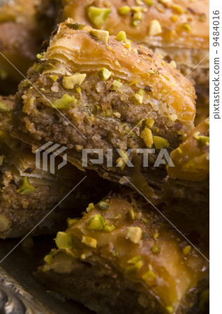 Baklava - traditional middle east sweet desert Baklava - traditional middle east sweet desert 9484016