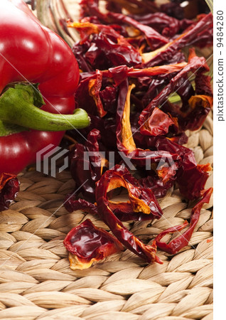 Dried red pepper Dried red pepper 9484280