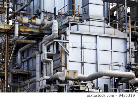 Industrial building, Steel pipelines 9485319