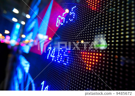 stock market price display abstract stock market price display abstract 9485672