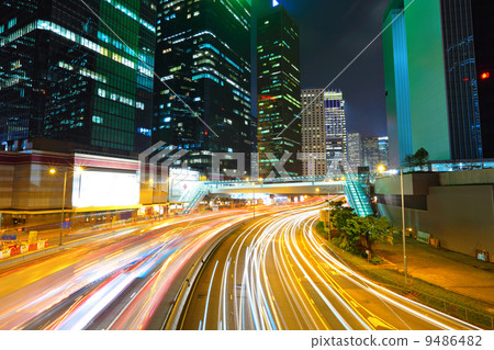 modern city at night 9486482