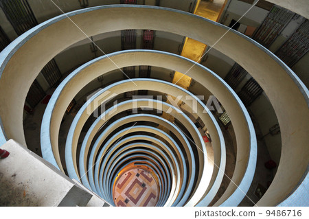 Hong Kong public housing apartment block 9486716