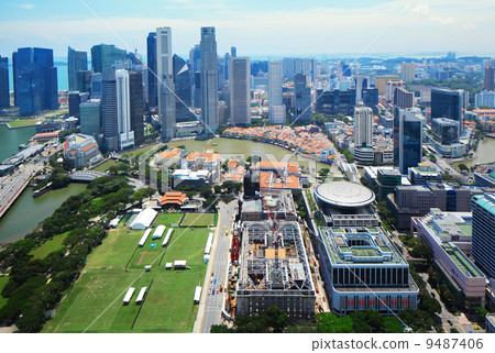 Singapore skyline Singapore skyline 9487406