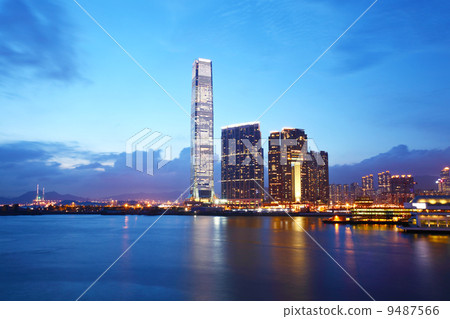 Kowloon downtown in Hong Kong 9487566