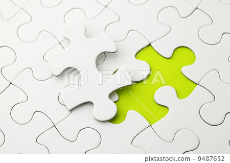 Puzzle with missing part 9487652