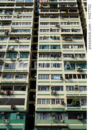 Hong Kong old building 9487702
