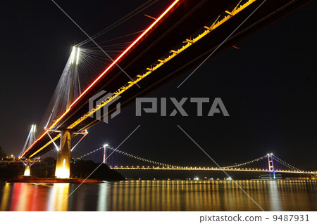 Ting Kau Bridge in Hong Kong Ting Kau Bridge in Hong Kong 9487931