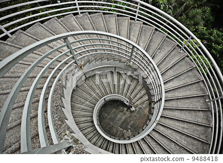beautiful spiraling stairs 9488418