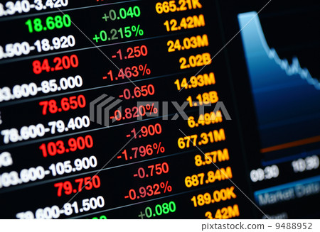 Stock market on display 9488952
