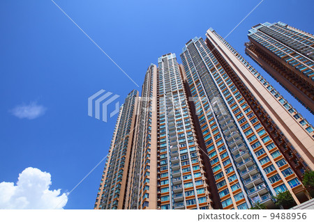 Hong Kong residential housing Hong Kong residential housing 9488956
