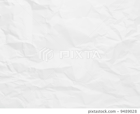 White wrinkled paper background texture 9489028