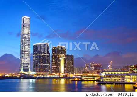 Kowloon downtown in Hong Kong 9489112