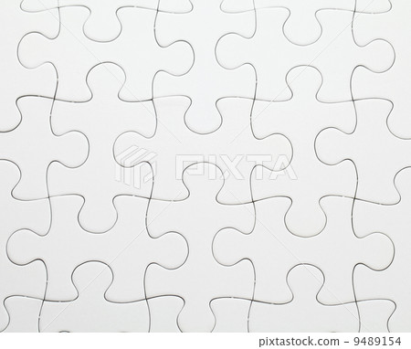 Completed white puzzle Completed white puzzle 9489154