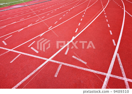 Running track for athletes 9489310