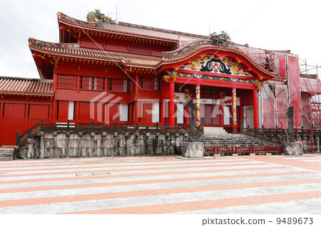 Shuri Castle in Okinawa Japan Shuri Castle in Okinawa Japan 9489673