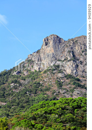 Lion rock mountain in Hong Kong Lion rock mountain in Hong Kong 9489929