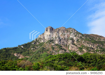 Lion Rock in Hong Kong Lion Rock in Hong Kong 9490293