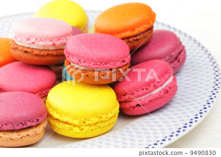 colorful French macaroons colorful French macaroons 9490830